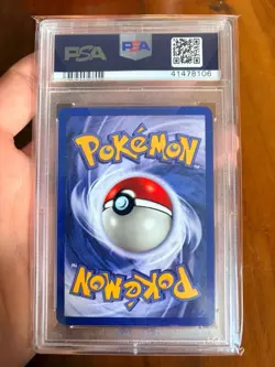 1999 Pokemon Game Charizard Holo Base set #4 PSA 9 - Image 2