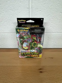 Sealed 3 Pack Evolving Skies Hanger Box Pokemon TCG Sword & Shield booster 820650851551 - Image 1