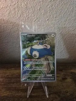 2023 Pokemon SV 151 Snorlax 051 SVP EN Black Star Promo Sealed In Package - Image 1