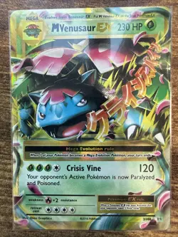 Pokemon TCG M Venusaur EX XY Evolutions 2/108 Mega Holo Rare - Image 2
