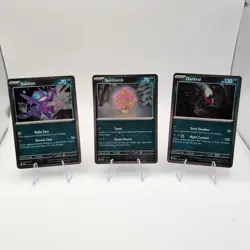 Pokemon TCG - Sableye 136 Spiritomb 129 Darkrai 136 Cosmos Holo Promo Set Of 3 - Image 1