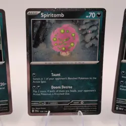 Pokemon TCG - Sableye 136 Spiritomb 129 Darkrai 136 Cosmos Holo Promo Set Of 3 - Image 3
