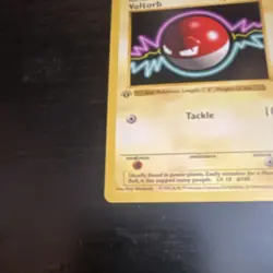 Pokemon Voltorb 40 HP Tackle Base Set Common 67/102 1999 TCG First Edition - Image 5