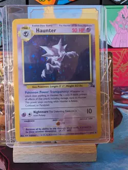 Haunter 06/62 - Fossil - Holo - Unlimited - Pokemon TCG - WoTC - 1999 - LP - Image 1