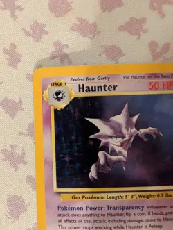 Haunter 06/62 - Fossil - Holo - Unlimited - Pokemon TCG - WoTC - 1999 - LP - Image 4