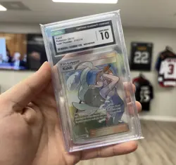 CGC 10 Kahili 210/214 Pokemon TCG Sm-Lost Thunder Full Art Holo Gem Mint 💎 - Image 1
