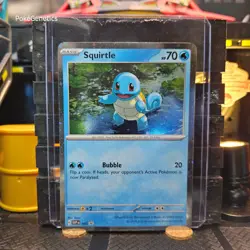 Squirtle Cosmos Holo Promo Scarlet & Violet Pokemon TCG SVP048 Black Star - Image 1
