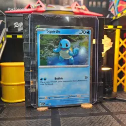 Squirtle Cosmos Holo Promo Scarlet & Violet Pokemon TCG SVP048 Black Star - Image 3