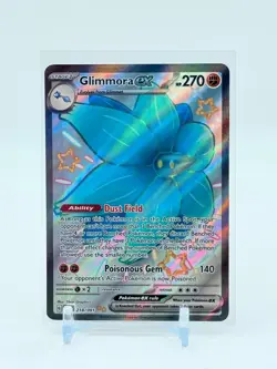 Glimmora Ex Shiny Full Art Holo 218/091 #218 Shiny Glimmora Holo Pokemon TCG - Image 1