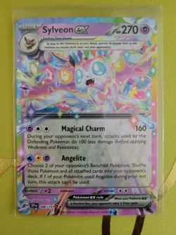 Sylveon ex 086/191 Surging Sparks Double Rare Pokemon - Image 1