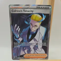 Pokemon TCG Shrouded Fable - Colress's Tenacity 087/064 - Full Art - Image 1