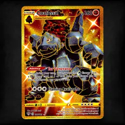 Coalossal 198/189 Secret Rare Swsh03: Darkness Ablaze Holo Pokemon TCG NM - Image 1