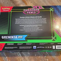 Pokemon Shrouded Fable Greninja ex Special Illustration Collection Box - TCG ||| - Image 3