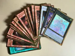 Burning Abyss Lot - 22 Card Lot - All Gold Foils - Beatrice & Dante - Yu-Gi-Oh! - Image 1