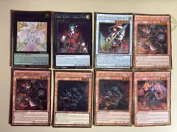Burning Abyss Lot - 22 Card Lot - All Gold Foils - Beatrice & Dante - Yu-Gi-Oh! - Image 2