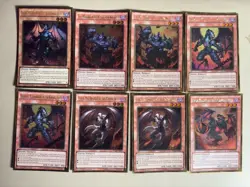 Burning Abyss Lot - 22 Card Lot - All Gold Foils - Beatrice & Dante - Yu-Gi-Oh! - Image 3