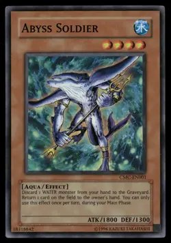 Abyss Soldier Yu-Gi-Oh! Promotional Cards CMC-EN001 LP - Image 1