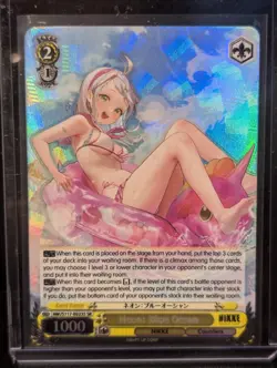 Weiss Schwarz Foil Goddess of Victory Nikke NIK/S117-E023S SR - Neon: Blue Ocean - Image 1