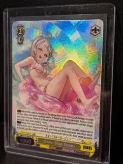 Weiss Schwarz Foil Goddess of Victory Nikke NIK/S117-E023S SR - Neon: Blue Ocean - Image 3