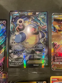 10 Official pokemon tcg oversized jumbo cards (blastoise ex XY122) - Image 2