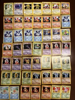 Pokemon Card Lot WOTC Vintage Base Shadowless 300+ Cards & Box READ DESCRIPTION - Image 1