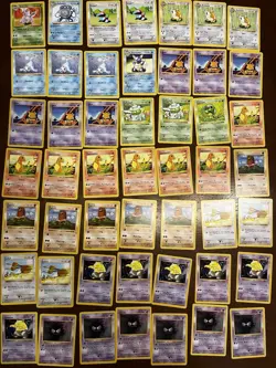 Pokemon Card Lot WOTC Vintage Base Shadowless 300+ Cards & Box READ DESCRIPTION - Image 3