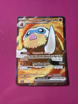 Mamoswine EX 174/159 Full Art NM/M Journey Together Pokemon Card - Image 1