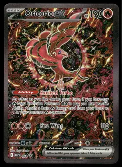 Pokemon Cards Oricorio ex 024 Mega Evolutions Promo *eBay Live* - Image 1