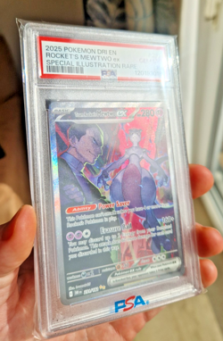 Pokemon Team Rocket's Mewtwo EX Destined Rivals Card 231/182 PSA 10 - Image 2