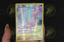 Mew XY110 Black Star Promo 2016 Pokemon Trading TCG Card Full Art Holo NM-EX - Image 3