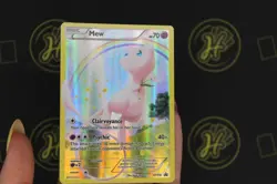 Mew XY110 Black Star Promo 2016 Pokemon Trading TCG Card Full Art Holo NM-EX - Image 4