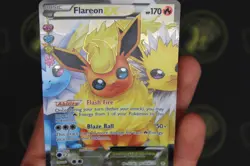 Flareon EX RC28/RC32 Generations Radiant Collection Pokemon Card Ultra Rare NM - Image 4