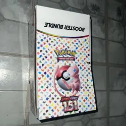 Pokemon 151 Scarlet & Violet Booster Bundle Display Case - BOX ONLY NO CARDS - Image 1