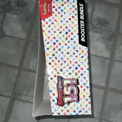 Pokemon 151 Scarlet & Violet Booster Bundle Display Case - BOX ONLY NO CARDS - Image 4