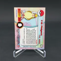 Topps Chrome 2000 Pidgeot Pokemon Card #18 Holo NM RARE TV Animation Edition - Image 2