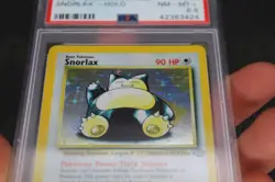Snorlax 11/64 Jungle 1999 WOTC Pokemon Trading Card Holo Rare NM-MT+ PSA 8.5 - Image 3