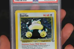 Snorlax 11/64 Jungle 1999 WOTC Pokemon Trading Card Holo Rare NM-MT+ PSA 8.5 - Image 4