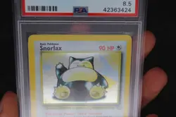 Snorlax 11/64 Jungle 1999 WOTC Pokemon Trading Card Holo Rare NM-MT+ PSA 8.5 - Image 5