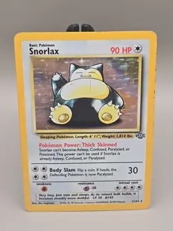 1999 Jungle Unlimited 11/64 Snorlax Holo - Pokemon Card - Image 1
