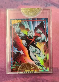 Wizard Magazine Promo Card: Wildstar #10a: Seal of Authenticity (7895) - Image 1