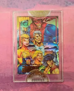 Wizard Magazine Promo Card: Brigade #11a: Seal of Authenticity (6609) - Image 1