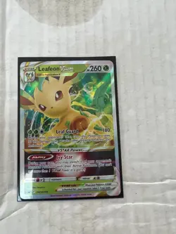 Leafeon VSTAR SWSH195 Sword & Shield Promo Cards Ultra Rare NrMt - Image 1