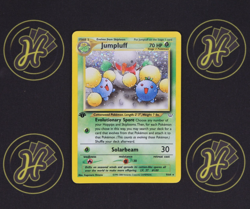 Jumpluff 9/64 Neo Revelation WOTC 2000 Pokemon Trading Card 1st Edition Holo NM - Image 1