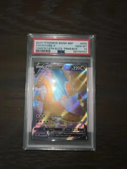 Charizard V SWSH050 SWSH: Sword & Shield Promo Cards Holo - Image 1
