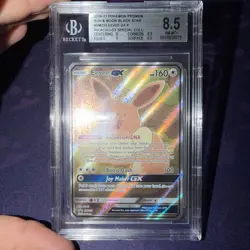Pokemon Eevee GX Full Art Holo Black Star Promo Card SM233 - Image 1