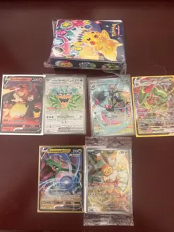 Pokemon- TCG Trading Cards 6 Total 636996769739 - Image 1