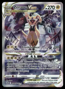 Pokemon Cards Zeraora VSTAR GG43/GG70 Crown Zenith Galarian Gallery *eBay Live* - Image 1