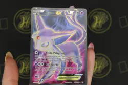 Espeon EX 117/122 XY BREAKpoint 2016 SPANISH Pokemon Card Full Art Rare NM - Image 4