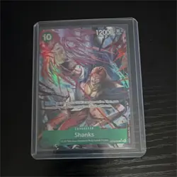 One Piece Card Game Shanks OP13-028 - ALT ART CARRYING ON HIS WILL- - Image 1