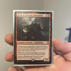 MTG Baeloth Barrityl, Entertainer *FOIL* Battle for Baldur's Gate 655 NM - Image 2